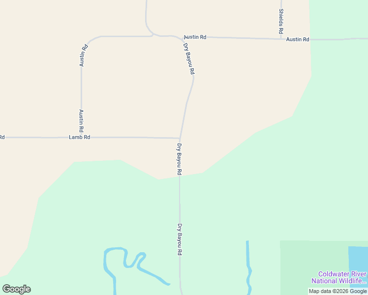 map of restaurants, bars, coffee shops, grocery stores, and more near 3186 Dry Bayou Road in Lambert