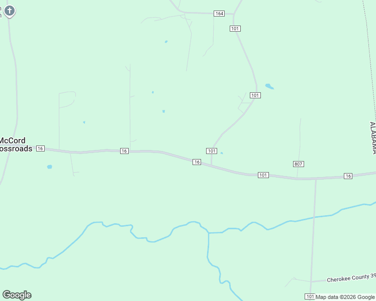 map of restaurants, bars, coffee shops, grocery stores, and more near 8065 County Road 16 in Centre