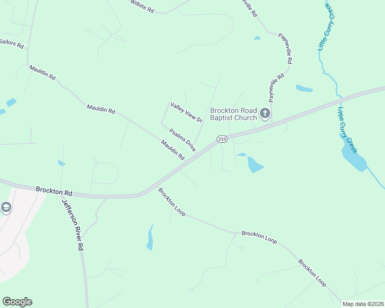 map of restaurants, bars, coffee shops, grocery stores, and more near 23 Psalms Drive in Jefferson