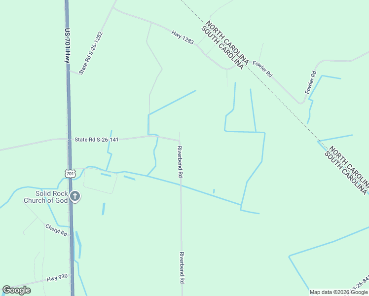 map of restaurants, bars, coffee shops, grocery stores, and more near 2480 Highway 141 in Loris