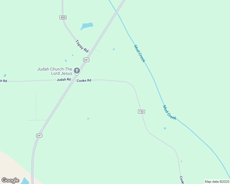 map of restaurants, bars, coffee shops, grocery stores, and more near 320 Cooke Road in Pontotoc