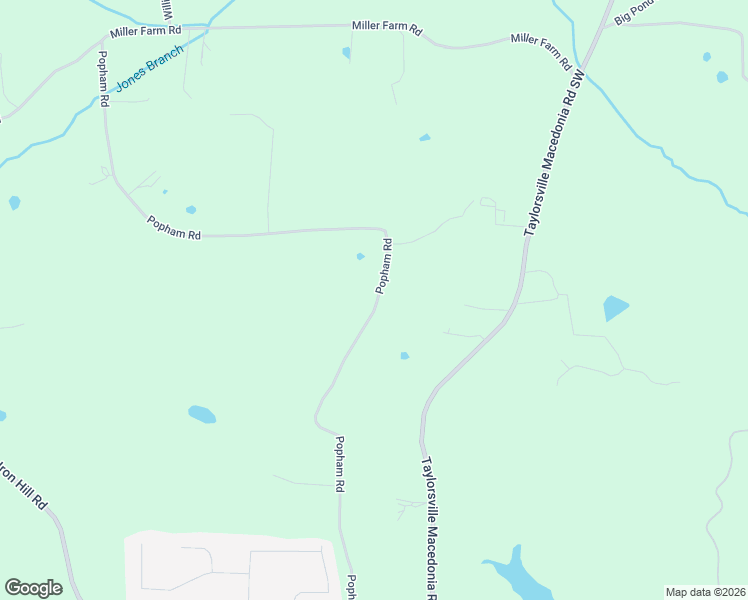 map of restaurants, bars, coffee shops, grocery stores, and more near 159 Popham Road in Taylorsville