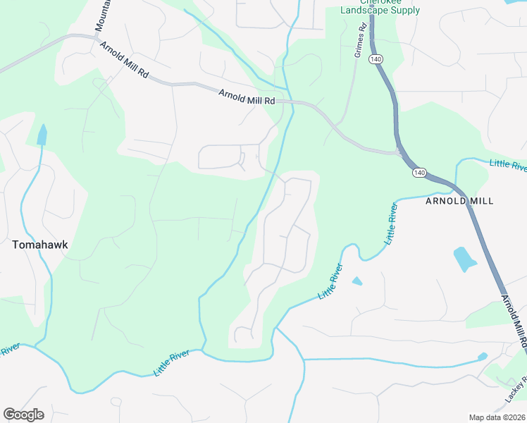 map of restaurants, bars, coffee shops, grocery stores, and more near 403 Hardman Court in Woodstock