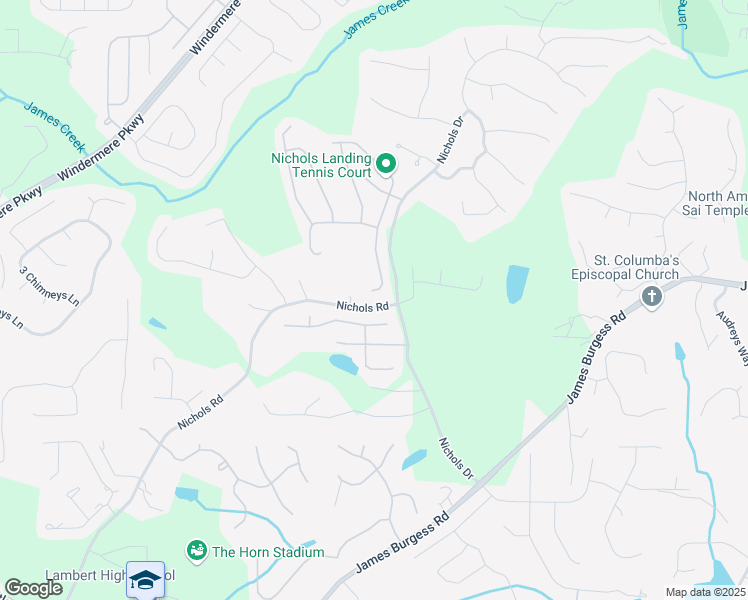 map of restaurants, bars, coffee shops, grocery stores, and more near 140 Hammersmith Drive in Suwanee
