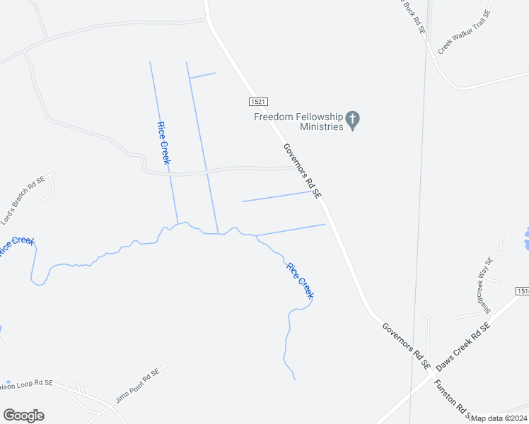 map of restaurants, bars, coffee shops, grocery stores, and more near Governors Road Southeast in Winnabow