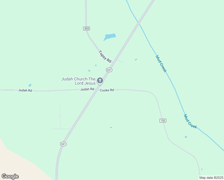 map of restaurants, bars, coffee shops, grocery stores, and more near 20 Cooke Road in Pontotoc