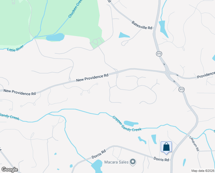 map of restaurants, bars, coffee shops, grocery stores, and more near 900 Providence Ridge in Alpharetta