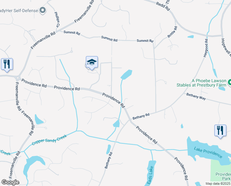 map of restaurants, bars, coffee shops, grocery stores, and more near 13815 Cowart Road in Milton