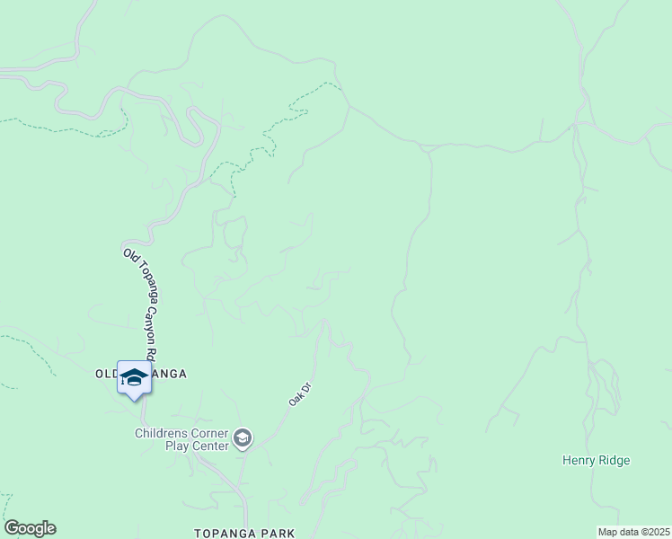 map of restaurants, bars, coffee shops, grocery stores, and more near 2566 Burson Road in Topanga