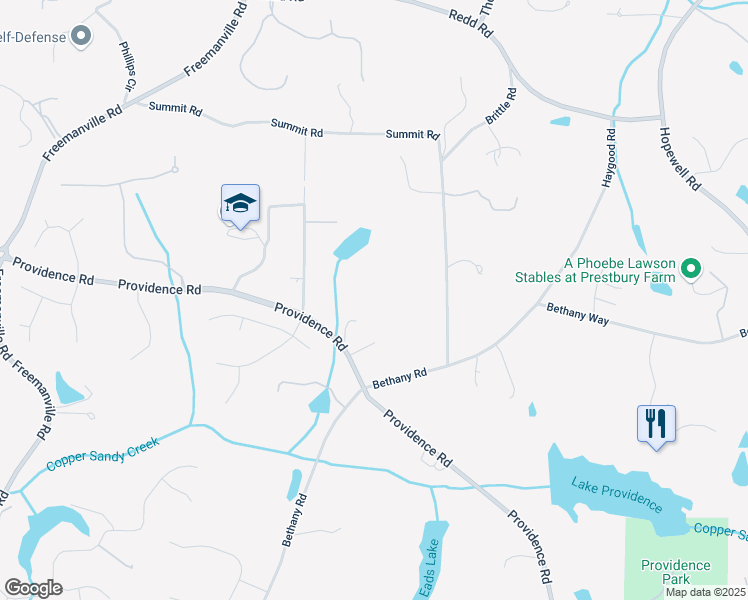 map of restaurants, bars, coffee shops, grocery stores, and more near 13825 Cowart Road in Milton