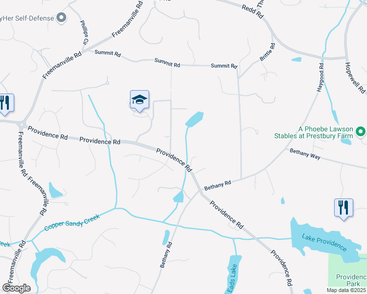 map of restaurants, bars, coffee shops, grocery stores, and more near 13815 Cowart Road in Milton
