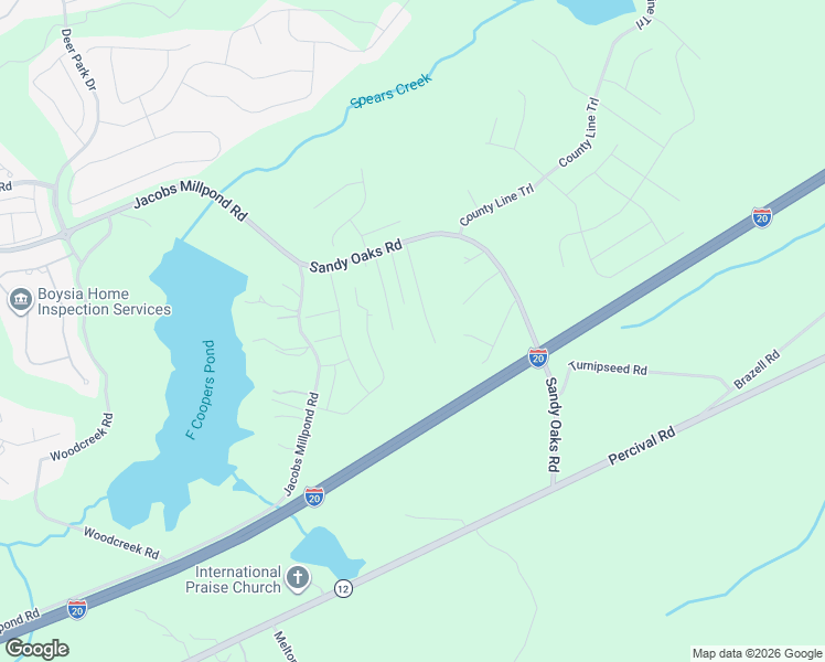 map of restaurants, bars, coffee shops, grocery stores, and more near 1100 Sandy Oaks Road in Elgin