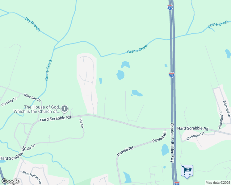 map of restaurants, bars, coffee shops, grocery stores, and more near 1635 HardScrabble Road in Columbia