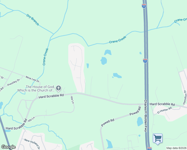 map of restaurants, bars, coffee shops, grocery stores, and more near 1619 HardScrabble Road in Columbia