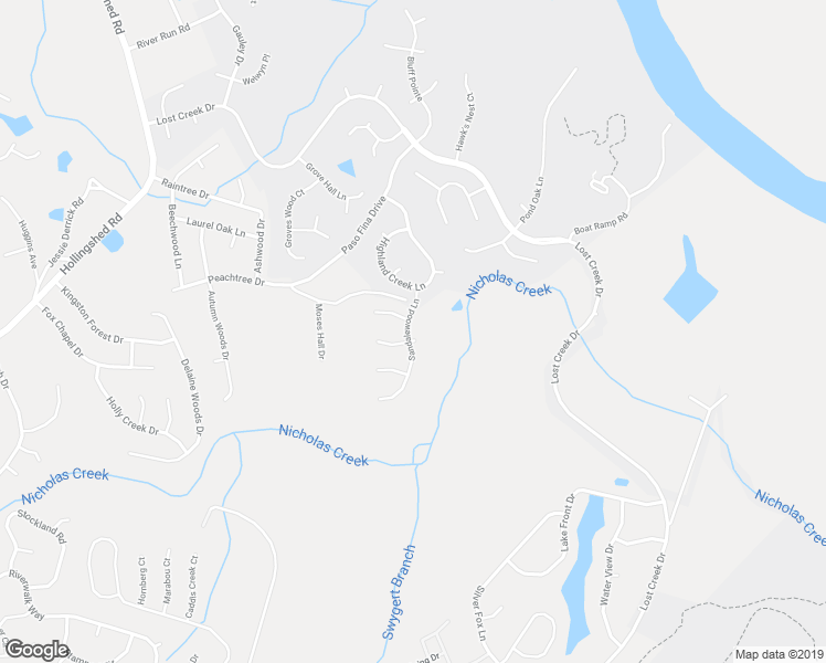 map of restaurants, bars, coffee shops, grocery stores, and more near 125 Sandalewood Lane in Columbia