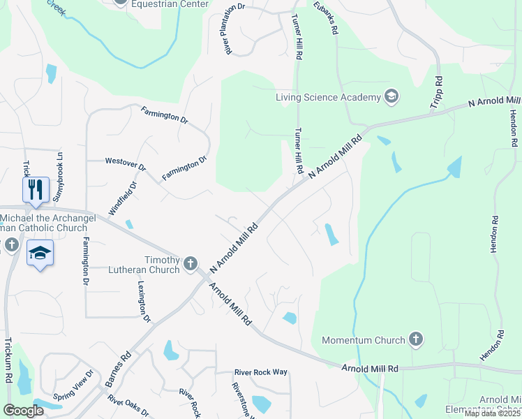 map of restaurants, bars, coffee shops, grocery stores, and more near 549 Ruths Drive in Holly Springs