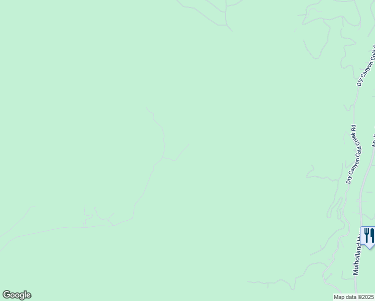 map of restaurants, bars, coffee shops, grocery stores, and more near Stokes Canyon Road in Calabasas