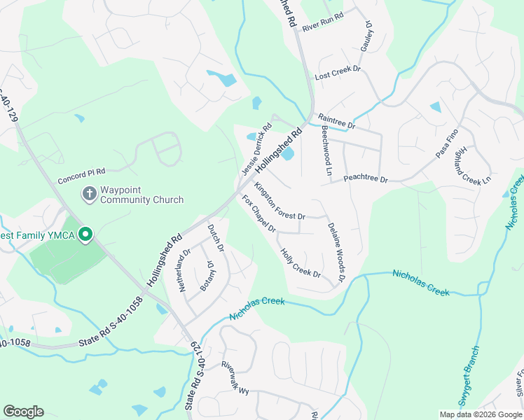 map of restaurants, bars, coffee shops, grocery stores, and more near 118 Fox Chapel Drive in Irmo