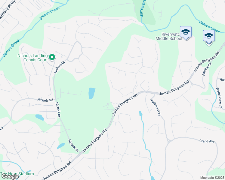 map of restaurants, bars, coffee shops, grocery stores, and more near 1235 Red Cedar Trail in Suwanee