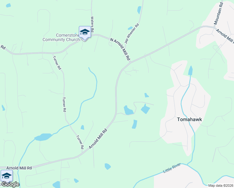 map of restaurants, bars, coffee shops, grocery stores, and more near 840 Arnold Mill Road in Woodstock