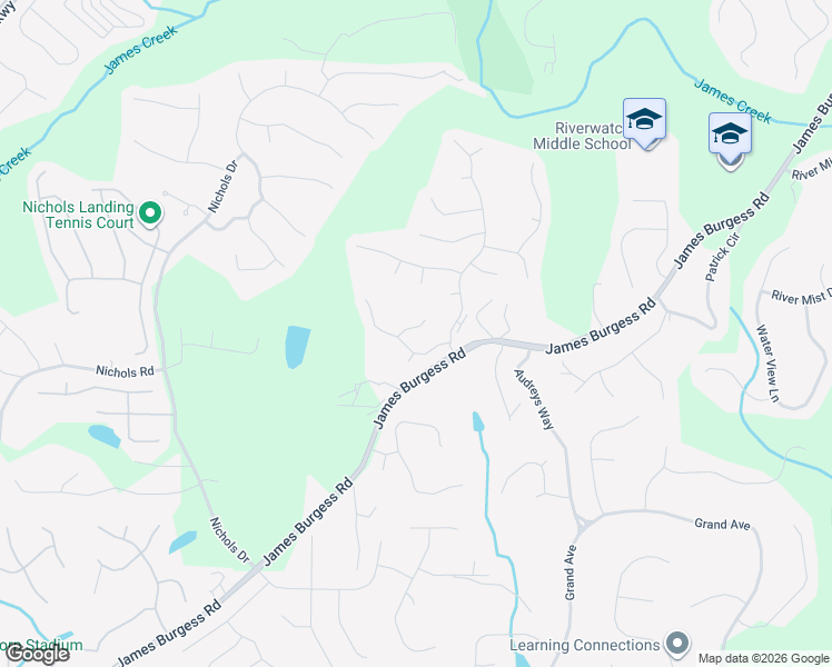 map of restaurants, bars, coffee shops, grocery stores, and more near 1230 Mount Laurel Place in Suwanee