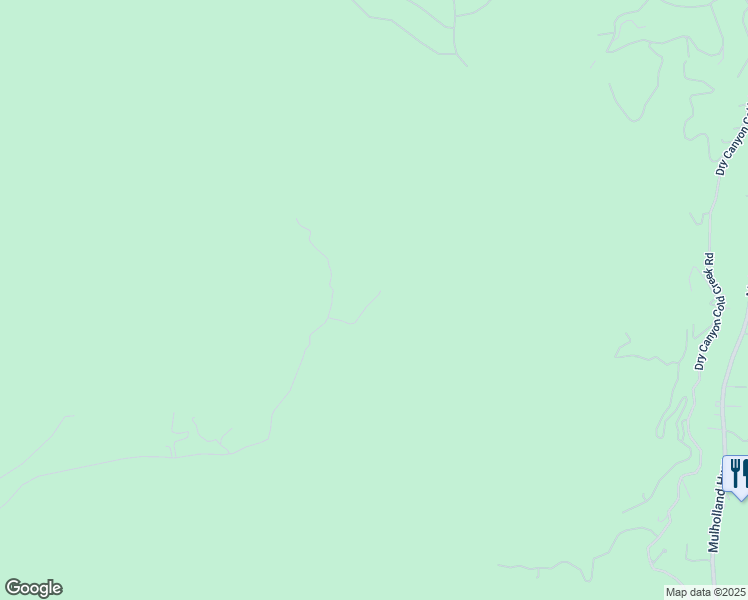 map of restaurants, bars, coffee shops, grocery stores, and more near Stokes Canyon Road in Calabasas