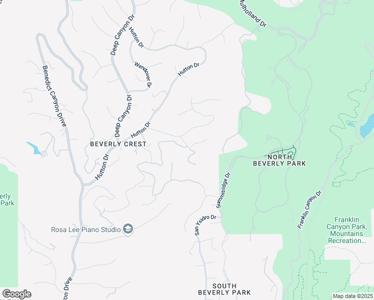 map of restaurants, bars, coffee shops, grocery stores, and more near 9696 Antelope Road in Beverly Hills
