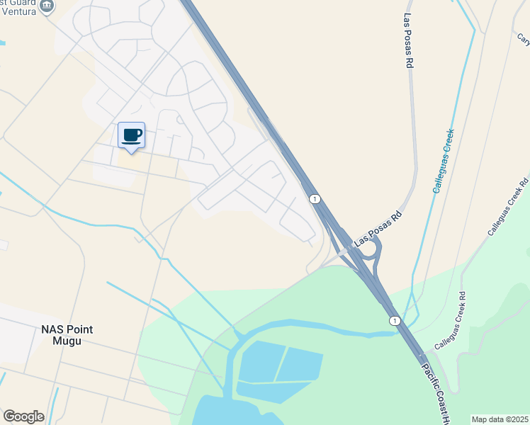 map of restaurants, bars, coffee shops, grocery stores, and more near 1901 Talos Avenue in Port Hueneme