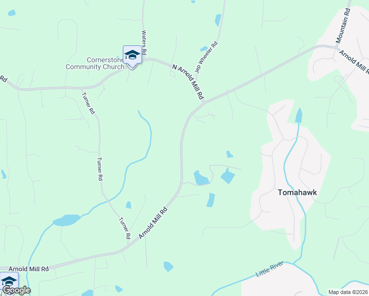 map of restaurants, bars, coffee shops, grocery stores, and more near 840 Arnold Mill Road in Woodstock