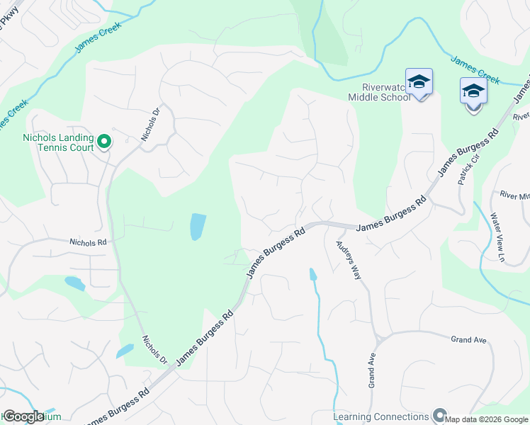 map of restaurants, bars, coffee shops, grocery stores, and more near 1245 Mount Laurel Place in Suwanee