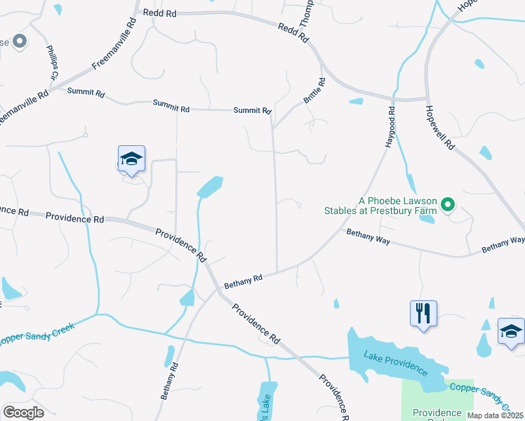 map of restaurants, bars, coffee shops, grocery stores, and more near 13720 Brittle Road in Alpharetta