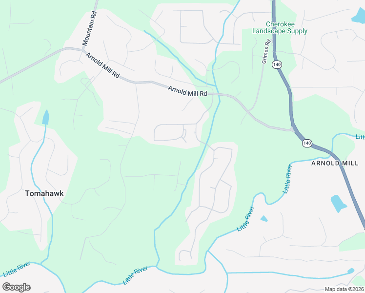 map of restaurants, bars, coffee shops, grocery stores, and more near 302 Brooke Manor Court in Woodstock