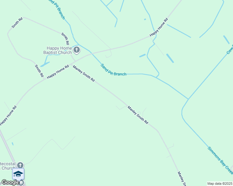map of restaurants, bars, coffee shops, grocery stores, and more near 429 Manley Smith Road in Nakina