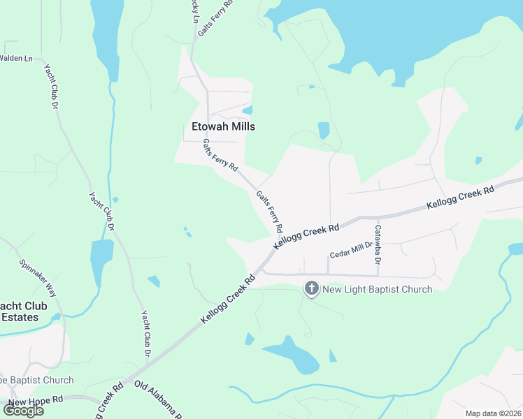 map of restaurants, bars, coffee shops, grocery stores, and more near 6773 Galts Ferry Road in Acworth