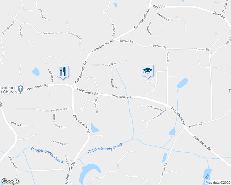 map of restaurants, bars, coffee shops, grocery stores, and more near 1222 Basnett Drive in Alpharetta