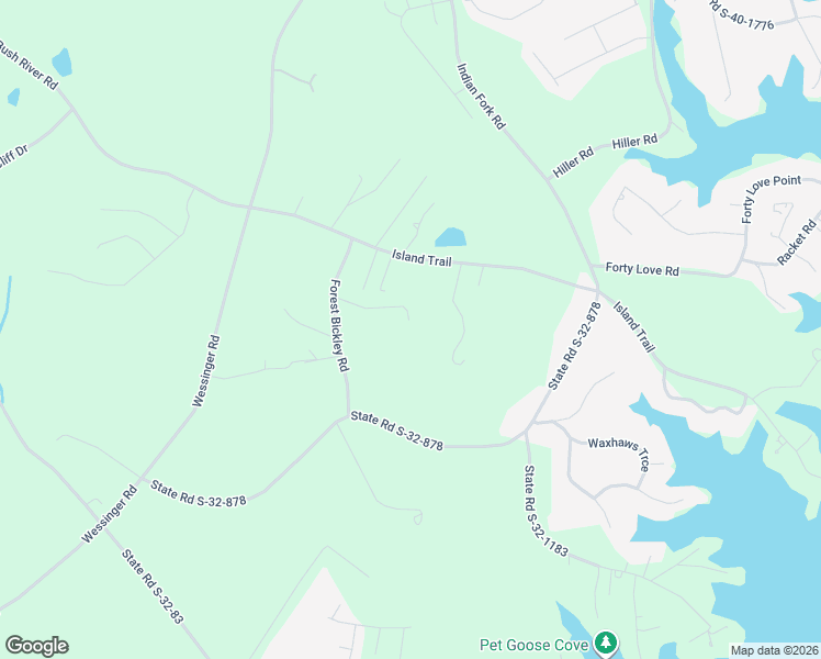 map of restaurants, bars, coffee shops, grocery stores, and more near 129 Forest Bickley Road in Chapin