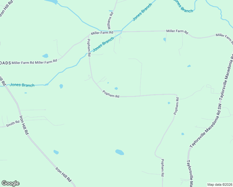 map of restaurants, bars, coffee shops, grocery stores, and more near 89 Popham Road in Taylorsville
