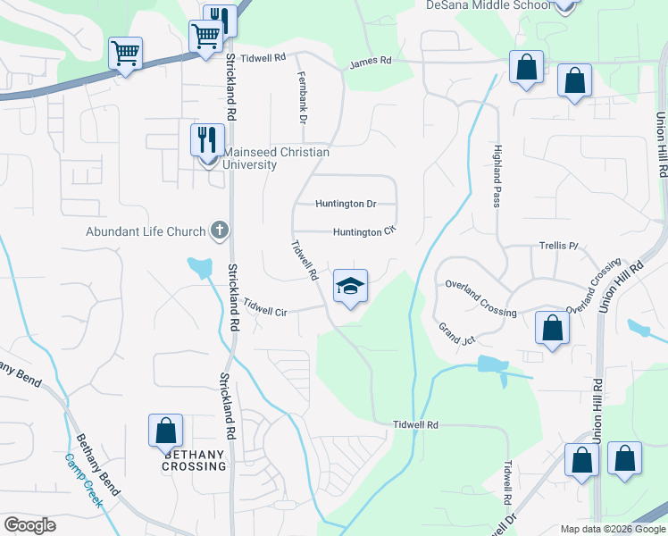 map of restaurants, bars, coffee shops, grocery stores, and more near 805 Vintner Court in Alpharetta