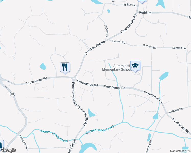 map of restaurants, bars, coffee shops, grocery stores, and more near 525 North Burgess Trail in Alpharetta
