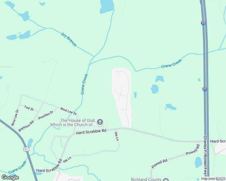 map of restaurants, bars, coffee shops, grocery stores, and more near 57 Petal Court in Columbia