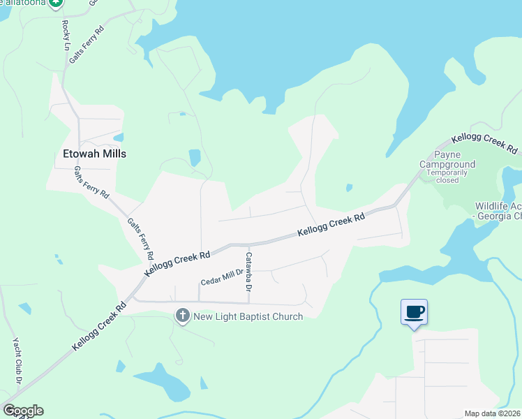 map of restaurants, bars, coffee shops, grocery stores, and more near 2766 Still Lake Drive in Acworth