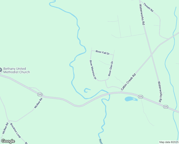map of restaurants, bars, coffee shops, grocery stores, and more near 351 River Mansion Drive in Jefferson