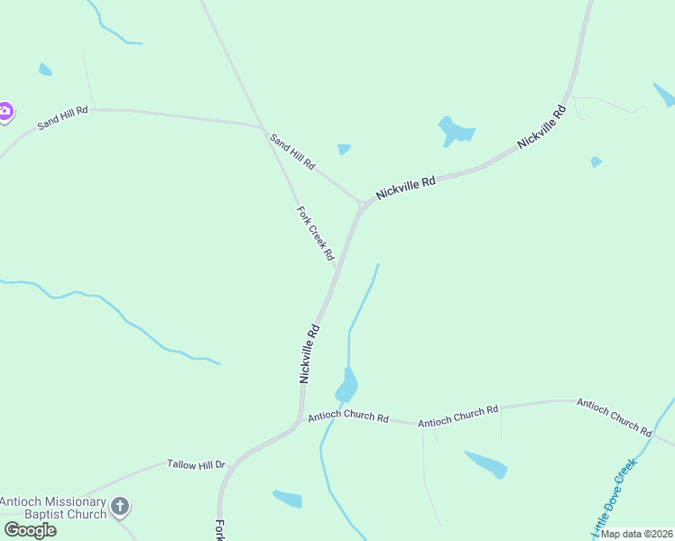 map of restaurants, bars, coffee shops, grocery stores, and more near 1155 Fork Creek Road in Bowman