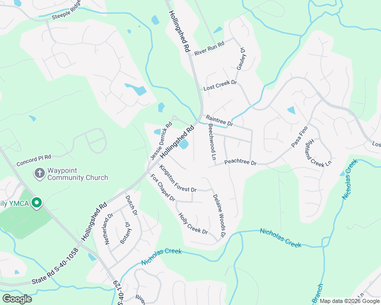map of restaurants, bars, coffee shops, grocery stores, and more near 1908 Hollingshed Road in Irmo