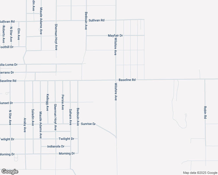 map of restaurants, bars, coffee shops, grocery stores, and more near in Twentynine Palms