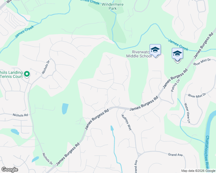map of restaurants, bars, coffee shops, grocery stores, and more near 1225 Brushfoot Trail in Suwanee