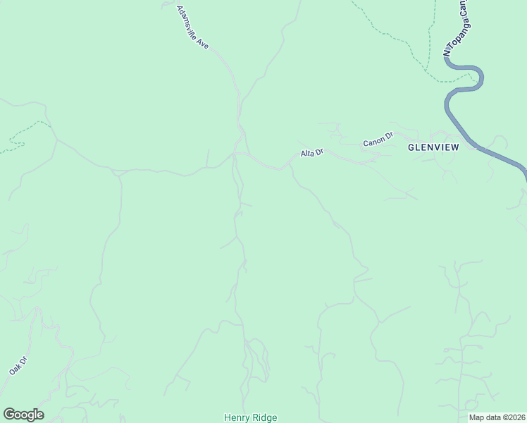 map of restaurants, bars, coffee shops, grocery stores, and more near 2200 Henry Ridge Mountain Way in Topanga