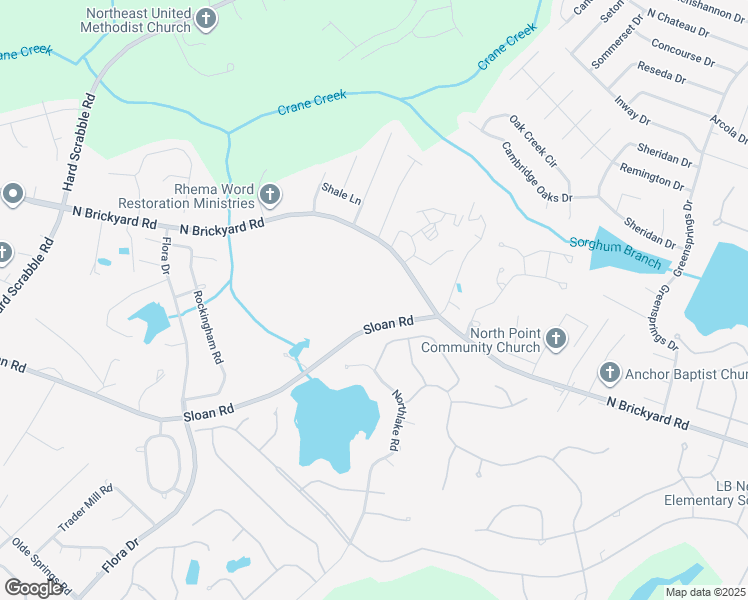 map of restaurants, bars, coffee shops, grocery stores, and more near 120 Sloan Road in Columbia