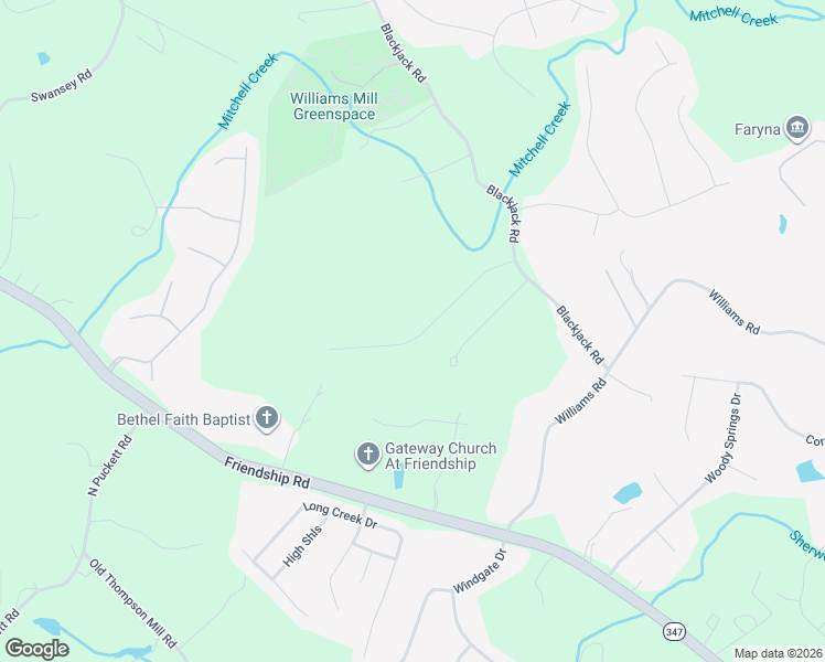 map of restaurants, bars, coffee shops, grocery stores, and more near 6368 Aarons Way in Flowery Branch