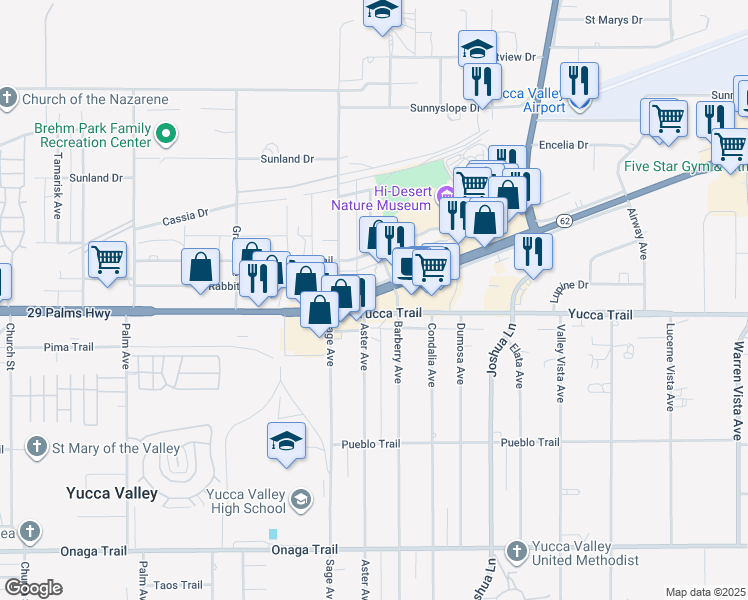 56970 Yucca Trail, Yucca Valley CA Walk Score